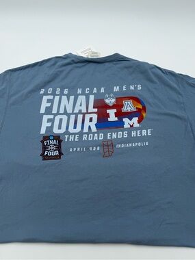 NWT 2026 NCAA Men's Final Four tournament T Shirt Sz XL